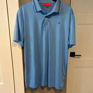 Men's Redvanly “Cadman” Lt Blue Golf Polo Shirt sz M